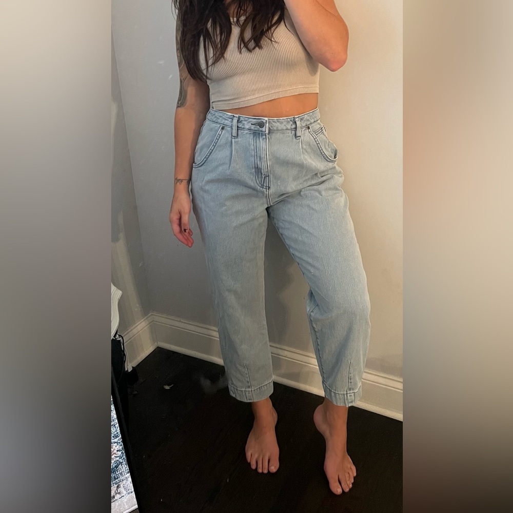 Gianni binni baggy cropped jeans